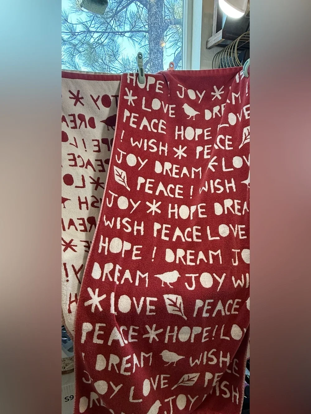 Pottery Barn Holiday  Cotton Towels - 2 towels/4 Hand Towels/4 Washcloths  Set.